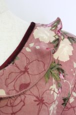画像3: INGEBORG / 薔薇柄カットソー M ピンク T-26-09-20-009-LO-TO-IG-ZT (3)