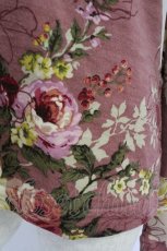 画像5: INGEBORG / 薔薇柄カットソー M ピンク T-26-09-20-009-LO-TO-IG-ZT (5)
