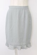 画像1: KETTY / 裾フリルスカート  サックス T-26-09-20-020-LO-SK-SA-ZT (1)