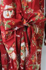 画像4: PINK HOUSE / Rambling Heartsプリントミディワンピース  赤 T-26-09-27-029-LO-OP-SA-ZT (4)
