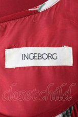 画像5: INGEBORG / くちなしptタック半袖ワンピース  アカ T-26-09-27-030-LO-OP-IG-ZT (5)
