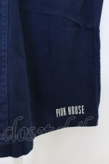 画像3: PINK HOUSE / オーバーオールジャンパースカート M ネイビー T-26-09-27-032-LO-OP-SA-ZT (3)