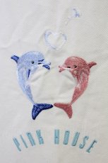 画像4: PINK HOUSE / いるか刺繍入りジャンパースカート  アイボリー T-26-09-27-008-LO-OP-SA-ZT (4)