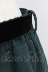 画像4: axes femme / フロッキープリントロングスカート M グリーン T-26-10-04-030-AX-SK-TE-ZT (4)