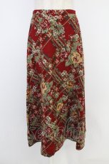画像1: INGEBORG / セットアップスカート  チェックフラワー T-26-10-04-040-LO-SK-SA-ZT (1)