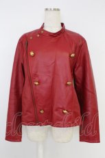 画像1: PINK HOUSE / サロンドフレーズライダースジャケット 4(L) ボルドー T-26-10-04-005-LO-JA-SA-ZT (1)