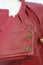画像4: PINK HOUSE / サロンドフレーズライダースジャケット 4(L) ボルドー T-26-10-04-005-LO-JA-SA-ZT (4)