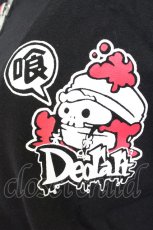 画像4: Deorart / ネコミミ切替パーカー  黒Ｘ赤 T-26-10-04-008-PU-TO-SA-ZT (4)