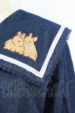 画像3: axes femme kawaii / ベリーフィールズジャケット M 青デニム T-26-10-04-011-AX-JA-SA-ZT (3)