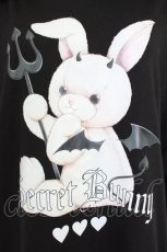 画像4: Secret Honey / デビルバニー肩レースアップパーカー 0 黒 T-26-10-04-012-CA-OP-TE-ZT (4)