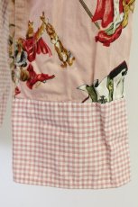 画像5: Karl Helmut / Puss in Boots刺繍パッチワークブラウス  ピンク T-26-10-04-002-EL-BL-SA-ZT (5)