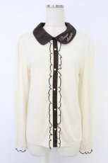画像1: axes femme POETIQUE / 襟刺繍プルオーバー M アイボリー T-26-10-11-002-AX-TO-SA-ZT (1)