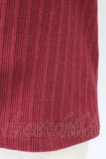画像5: axes femme / 袖モチーフレースプルオーバー M ワイン T-26-10-11-012-AX-TO-TE-ZT (5)