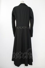 画像2: BPN FOR MEN / リングデザインロングジャケット M 黒 T-26-10-11-018-GO-JA-SA-ZT (2)