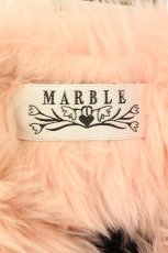 画像4: MARBLE / ファーティペット  ピンクＸ黒 T-26-10-18-036-GO-ZA-SA-ZT (4)