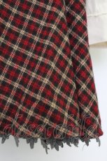 画像5: Ank Rouge / チェックキャミワンピ&ブラウスセットアップ M キナリ T-26-10-18-020-CA-JA-SA-ZT (5)