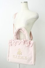 画像1: m petit by misako / NINA'Sコラボファーバッグ  ピンク T-26-10-23-036-LO-BG-SA-ZT (1)