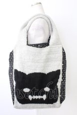 画像1: Rydia / コビニャーニット切替バッグ  グレーＸ黒 T-26-10-23-037-PU-BG-SA-ZT (1)