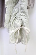 画像4: axes femme / レース切り替えトッパーカーデ  アイボリーＸグレー T-26-10-23-009-AX-TO-SA-ZT (4)