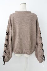 画像2: axes femme / ニットカーディガン   T-26-10-23-010-AX-TS-SA-ZT (2)