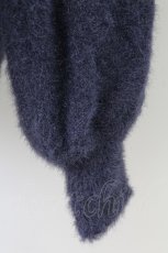 画像5: axes femme / 肩レースネックレス付きニット  ネイビー T-26-10-23-013-AX-TO-SA-ZT (5)