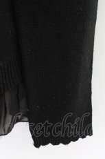 画像5: axes femme / 起毛レースニットプル  黒 T-26-10-23-020-AX-TO-SA-ZT (5)