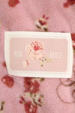 画像3: PINK HOUSE / ハート薔薇総柄ブランケット  ピンク T-26-10-28-026-LO-ZA-SA-ZT (3)