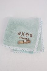 画像2: axes femme / ハンカチ  サックス T-26-10-28-029-AX-BL-SA-ZT (2)