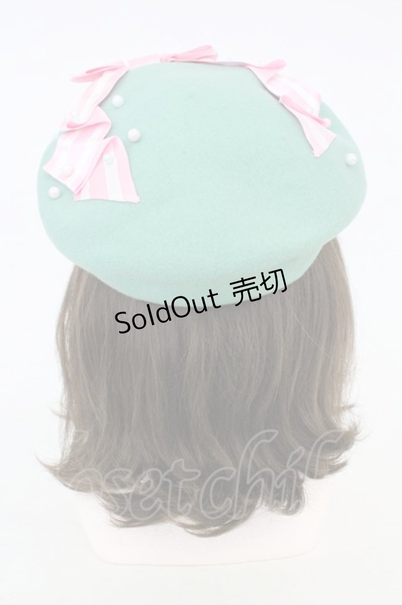 画像2: Angelic Pretty / Sugarリボンベレー B ミントＸピンク T-26-10-28-031-AP-ZA-SA-ZT (2)