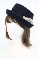 画像1: axes femme / リボンハット  ネイビー T-26-10-28-035-AX-AC-TE-ZT (1)