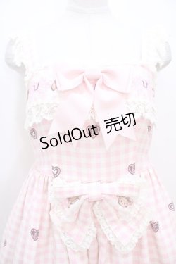 画像3: BABY,THE STARS INE BRIHT / くみゃちゃんのSweet Heart CheckジャンパースカートII型 Y-23-09-29-116-BA-OP-WD-ZY