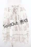 【SALE】axes femme /シャンデリアフラワー柄スカート Y-23-10-01-124-AX-SK-SZ-ZT351