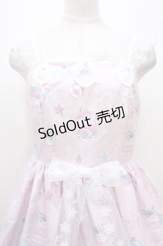 画像3: Angelic Pretty / Fancy Ornamentジャンパースカート Y-23-10-07-074-AP-OP-SZ-ZY (3)