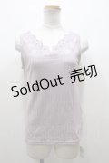 axes femme / TS繊細レースタンク Y-23-10-11-060-AX-TO-SZ-ZT352