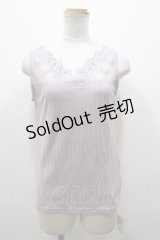 axes femme / TS繊細レースタンク Y-23-10-11-060-AX-TO-SZ-ZT352