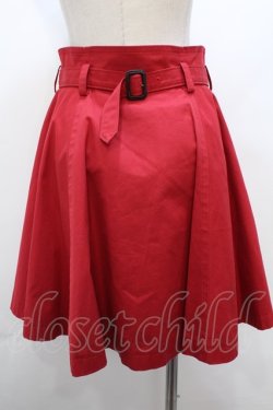 画像2: Jane Marple / Wエンブレムボタンスカート  赤 Y-23-10-26-126-JM-SK-WD-ZT201