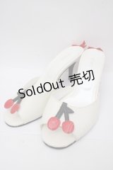 MILK / チェリーミュール L 白 Y-23-11-30-058-ML-SH-WD-ZY
