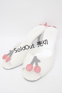 画像1: MILK / チェリーミュール L 白 Y-23-11-30-058-ML-SH-WD-ZY