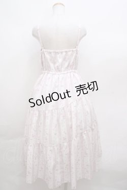 画像2: 【SALE】axes femme / ブルーミングサクラキャミワンピース F 生成り Y-23-12-08-097-AX-OP-SZ-ZT353