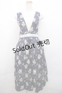 axes femme / 2023年福袋ワンピース M 紺 Y-23-12-17-127-AX-OP-SZ-ZT351