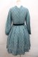画像2: Jane Marple / Queen's tableコレットドレス M ブルーグレー Y-23-12-17-158-JM-OP-SZ-ZY (2)