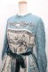 画像3: Jane Marple / Queen's tableコレットドレス M ブルーグレー Y-23-12-17-158-JM-OP-SZ-ZY (3)