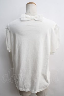 画像2: Jane Marple / オーガンジースリーブTシャツ M 白 Y-24-01-08-061-JM-TO-SZ-ZI