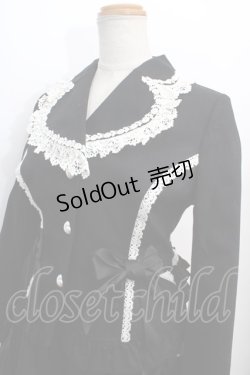 画像3: BABY,THE STARS SHINE BRIGHT / アリエッタスーツ  黒×白 Y-24-01-14-014-BA-OP-SZ-ZY