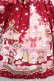 画像4: BABY,THE STARS SHINE BRIGHT / くみゃちゃんのクリスマスマーケットジャンパースカートI  エンジ Y-24-01-14-015-BA-OP-SZ-ZY (4)