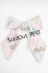 BABY,THE STARS SHINE BRIGHT / HAT 天体のHarmonia 天使の如く歌う星界の旋律 柄バレッタ  ピンク Y-24-01-16-019-BA-AC-AS-ZY