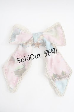 画像1: BABY,THE STARS SHINE BRIGHT / HAT 天体のHarmonia 天使の如く歌う星界の旋律 柄バレッタ  ピンク Y-24-01-16-019-BA-AC-AS-ZY