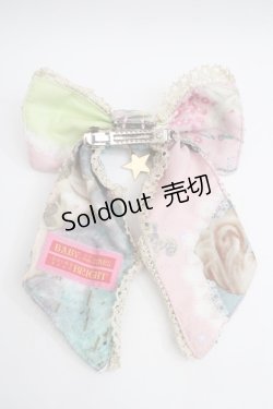 画像2: BABY,THE STARS SHINE BRIGHT / HAT 天体のHarmonia 天使の如く歌う星界の旋律 柄バレッタ  ピンク Y-24-01-16-019-BA-AC-AS-ZY