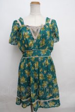 画像1: 【SALE】axes femme / 花柄プリントワンピース   Y-24-01-31-127-AX-OP-WD-ZT190 (1)