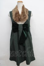 画像1: 【SALE】axes femme / ファー襟アシメリボンチュニ   Y-24-01-31-142-AX-OP-WD-ZT205 (1)